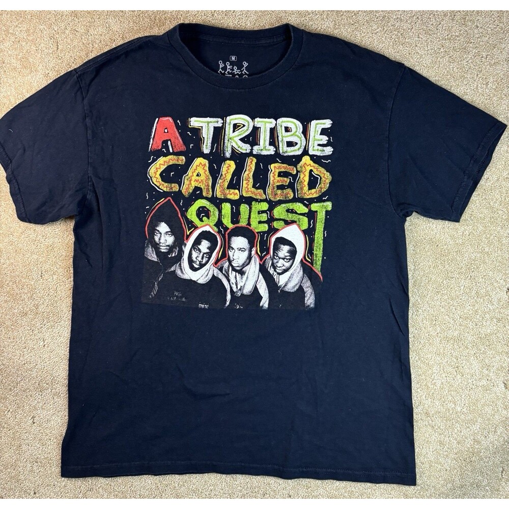 Tribe Called Quest Beats Rhymes Life Black Short Sleeve 2 Sided T Shirt Medium